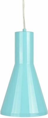 SUSPENSION BLEUE DECO CONY EN MÉTAL CULOT E14