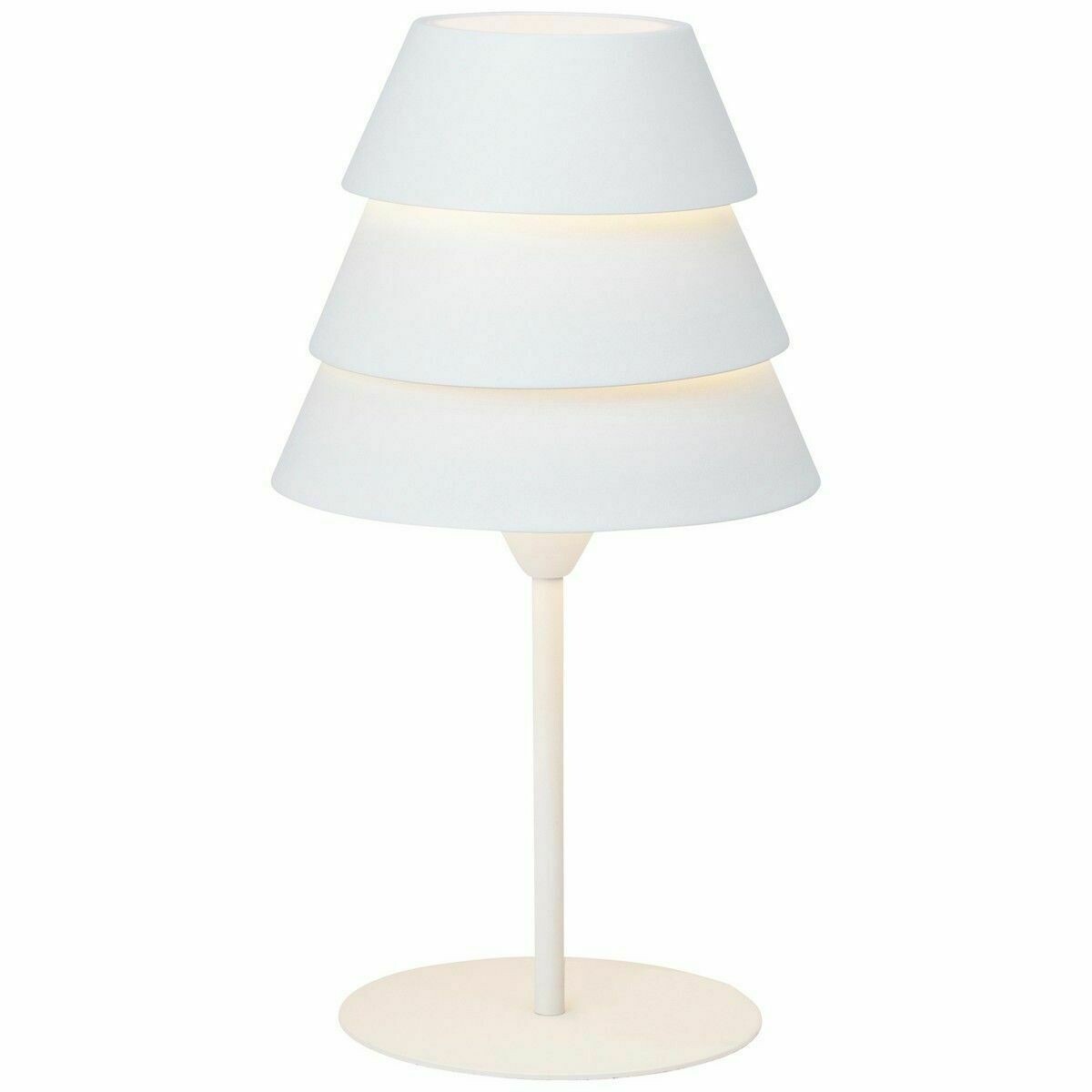 LAMPE BRILLIANT A POSER BLANCHE SHIP MÉTAL / PLASTIQUE