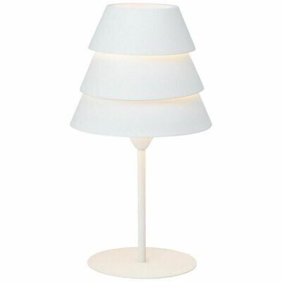 LAMPE BRILLIANT A POSER BLANCHE SHIP MÉTAL / PLASTIQUE