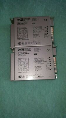 2 X VOSSLOH SCHWABE ALIMENTATION IODURE METAL HI 70W