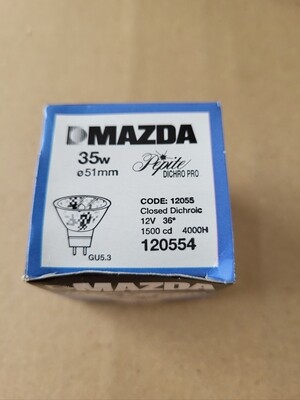 MAZDA HALOGÈNE 12V35W 36° GU5.3