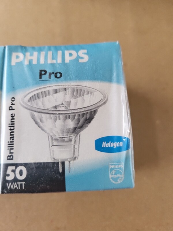 PHILIPS PRO HALOGÈNE 12V50W 36° GU5.3