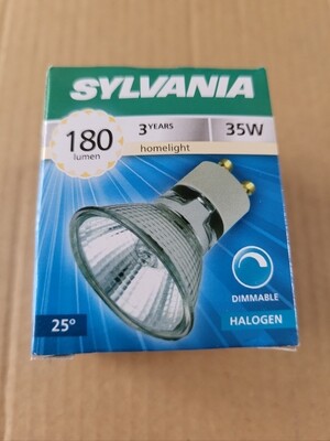 SYLVANIA 35W GU10 25° 180 LUMENS 