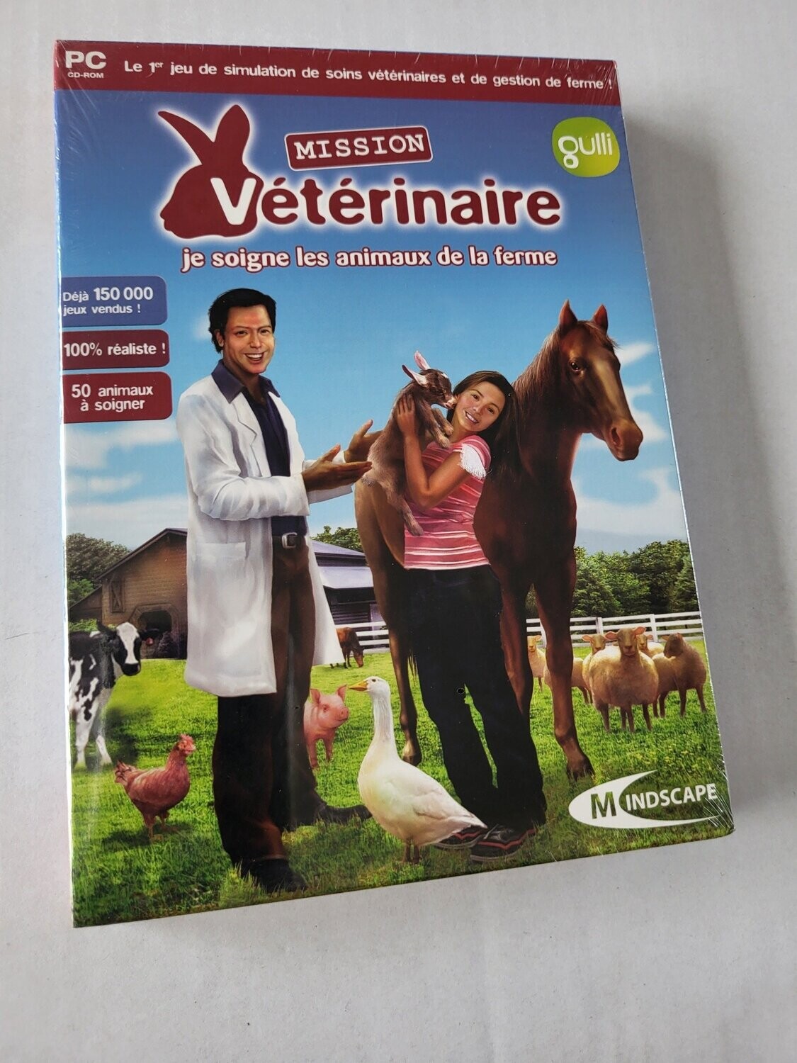 JEU PC " MISSION VETERINAIRE " MINDSCAPE