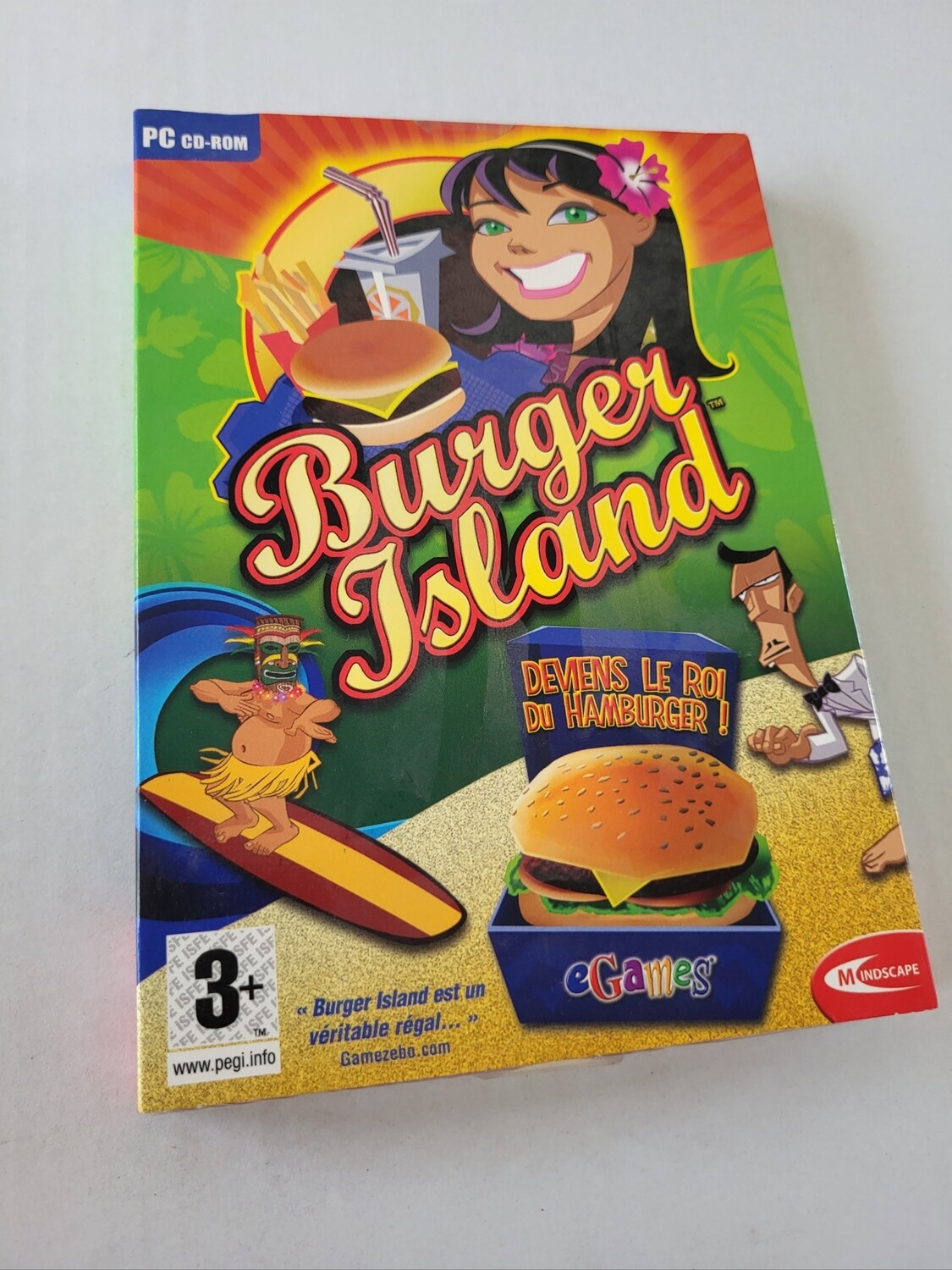JEU PC " BURGER  ISLAND "