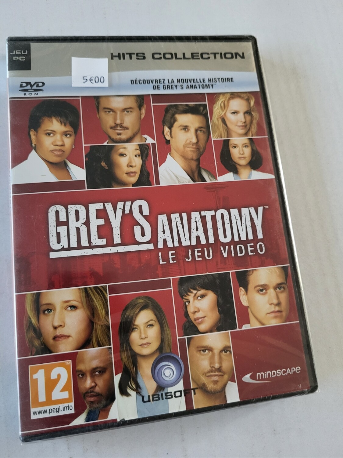 JEU DE PC " GREY'S ANATOMY " MINDSCAPE