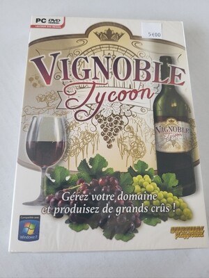 JEU DE PC " VIGNOBLE TYCOON "