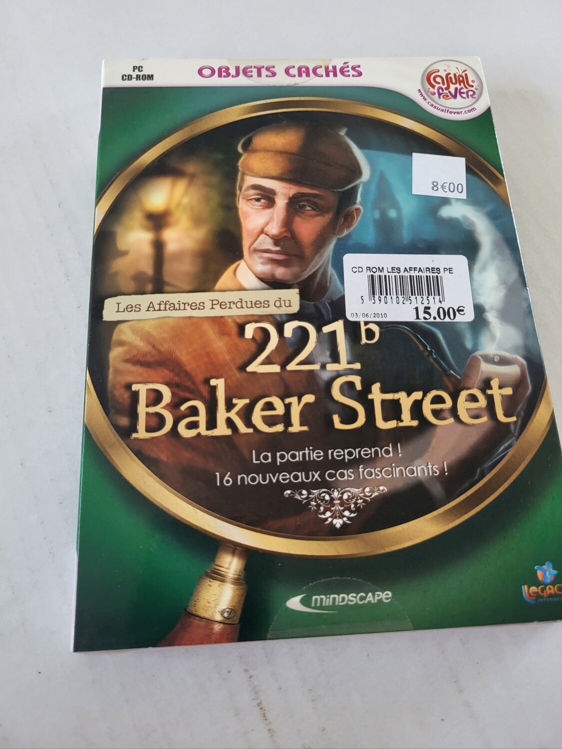 JEU DE PC " 221b BAKER STREET