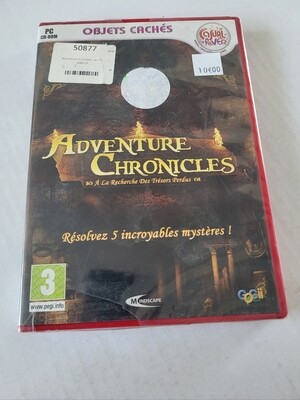 JEU DE PC " ADVENTURE CHRONICLES "