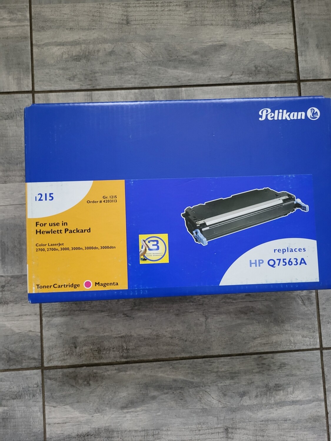 TONER PELIKAN 4203113 MAGENTA POUR HP COLOR LASERJET 2700-3000