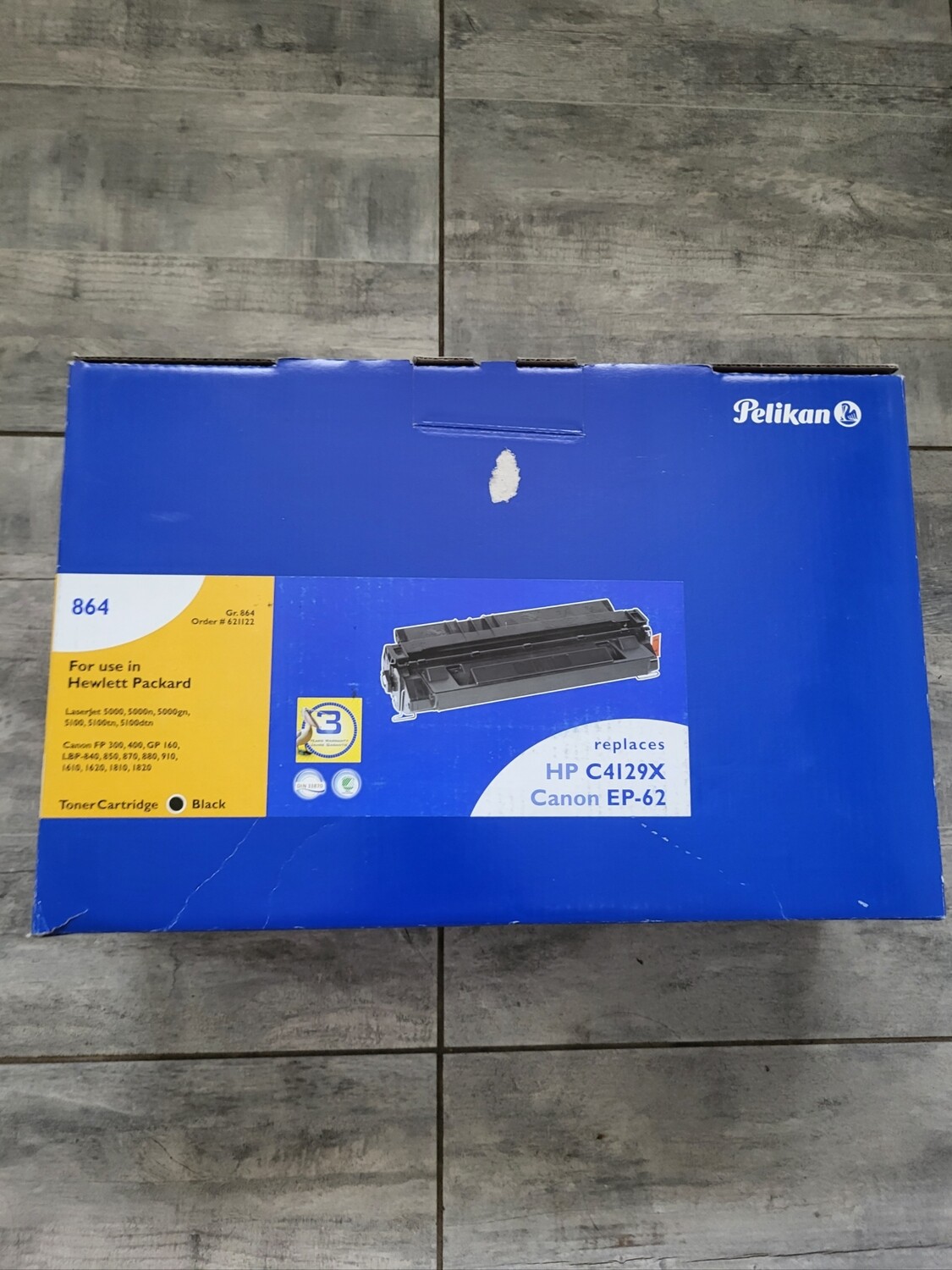 TONER PELIKAN 621122 BLACK POUR HP LASERJET 5000- 5100 ET CANON FP-LBP
