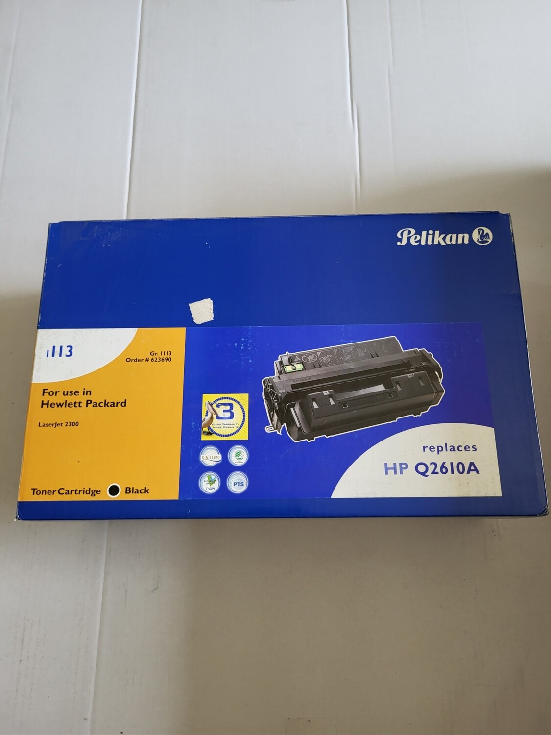 TONER PELIKAN 623690 BLACK POUR HP LASERJET 2300