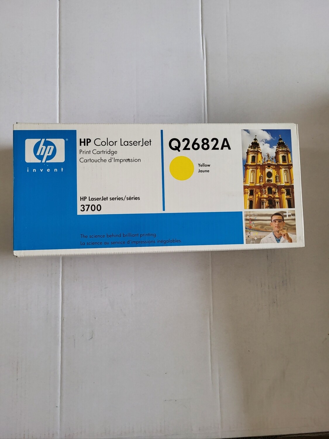 CARTOUCHE D IMPRESSION HP Q2682A YELLOW POUR HP LASERJET SERIES 3700
