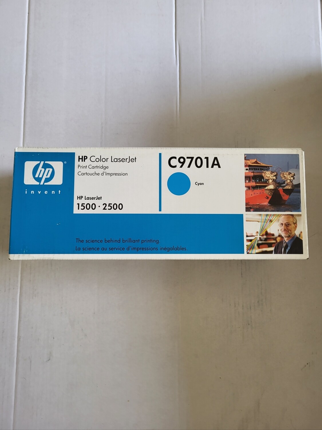 CARTOUCHE D IMPRESSION HP C9701A CYAN POUR HP LASERJET 1500-2500