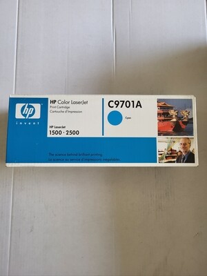 CARTOUCHE D IMPRESSION HP C9701A CYAN POUR HP LASERJET 1500-2500