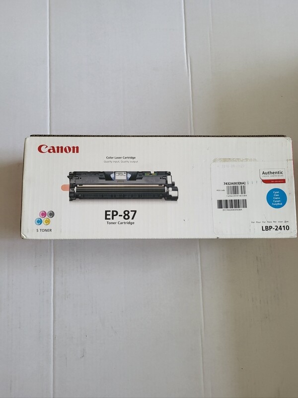 TONER CANON EP-87 CYAN POUR CANON LBP-2410