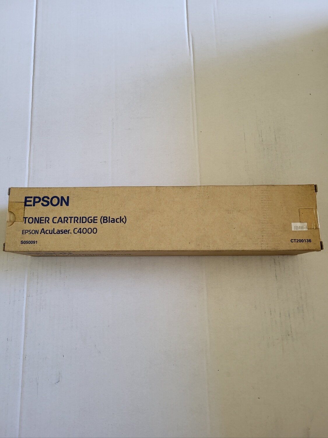 TONER EPSON S050091 BLACK POUR ACULASER C4000