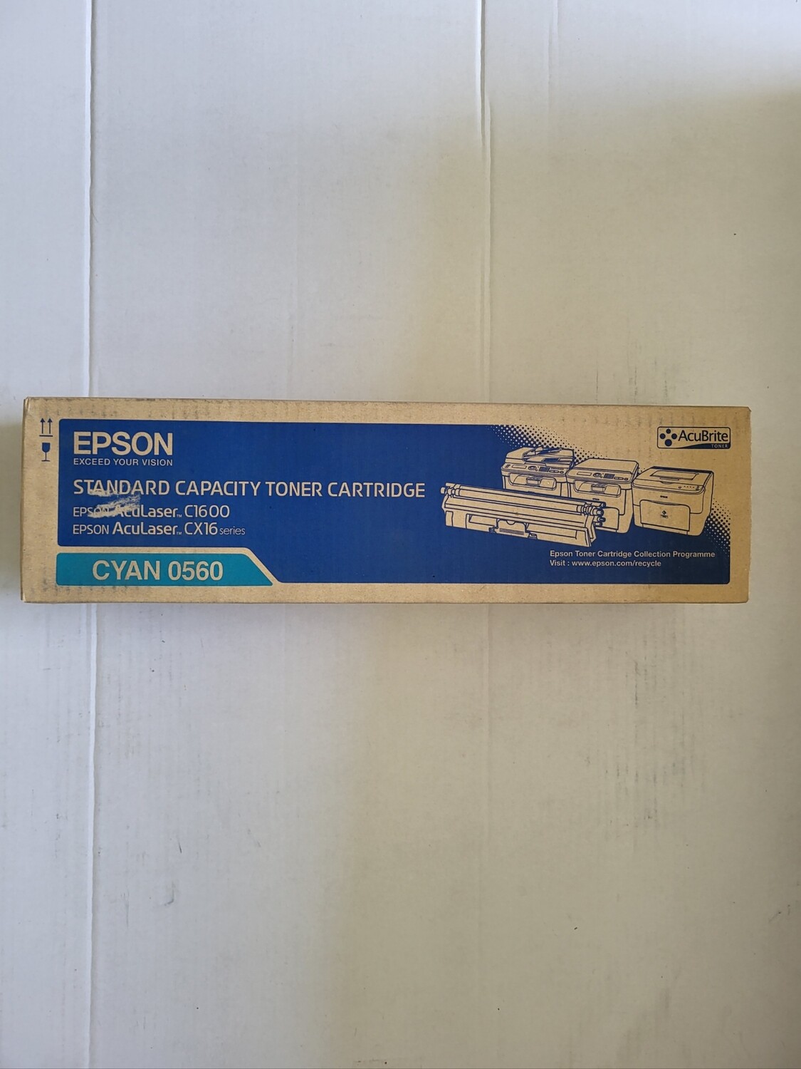 TONER EPSON CYAN 0560 POUR ACULASER C1600 ET CX16 SERIES