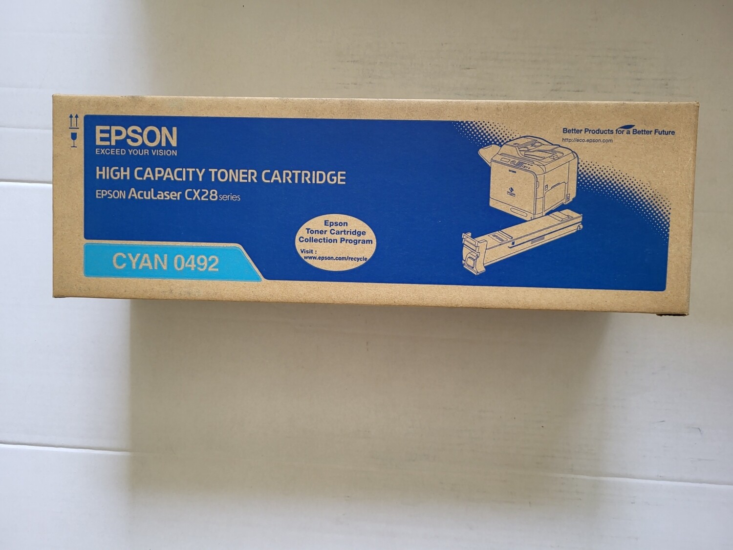 TONER EPSON CYAN 0492 POUR ACULASER CX28 SERIES