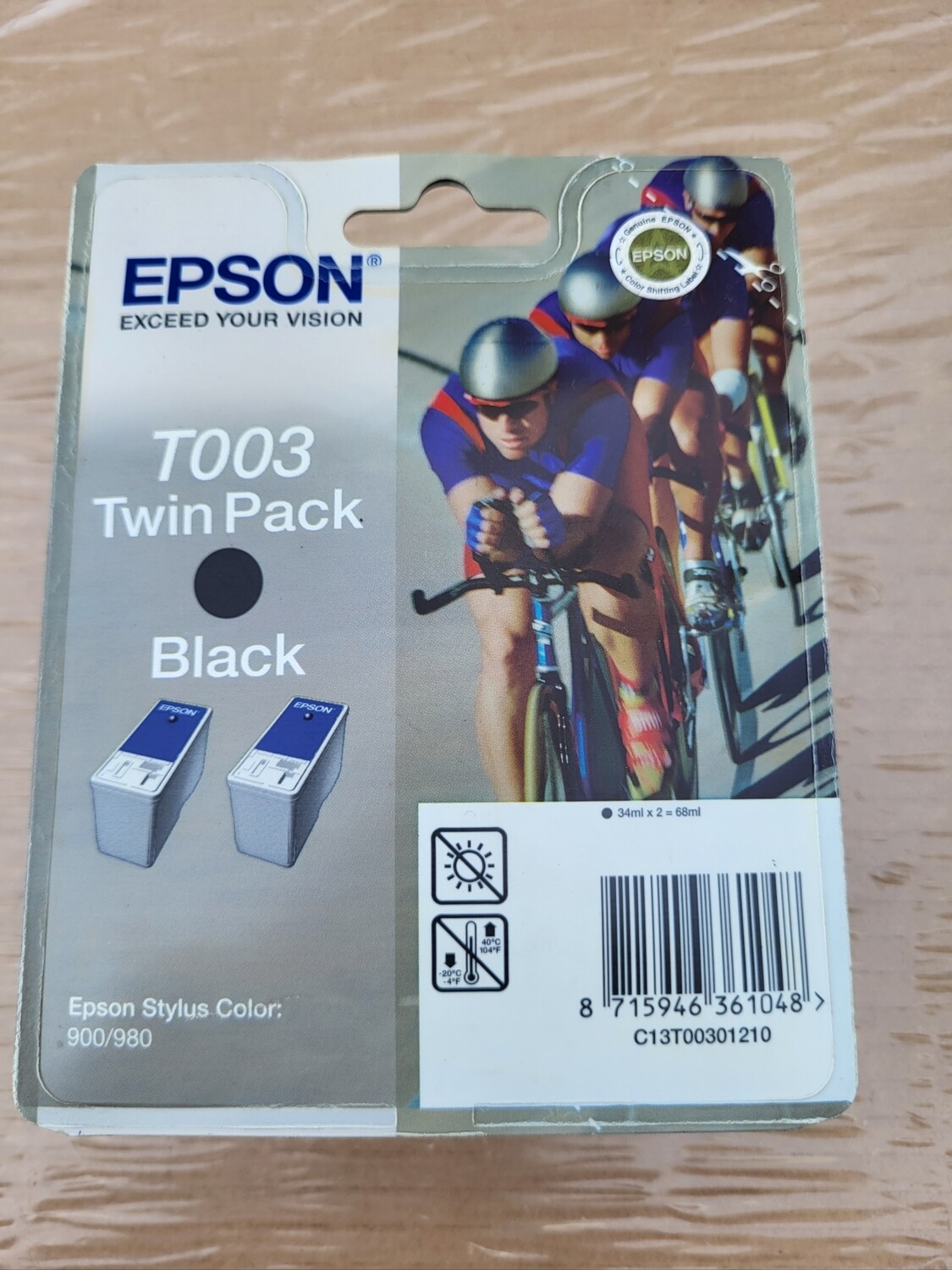 EPSON T003 TWIN PACK BLACK POUR STYLUS COLOR 900/980