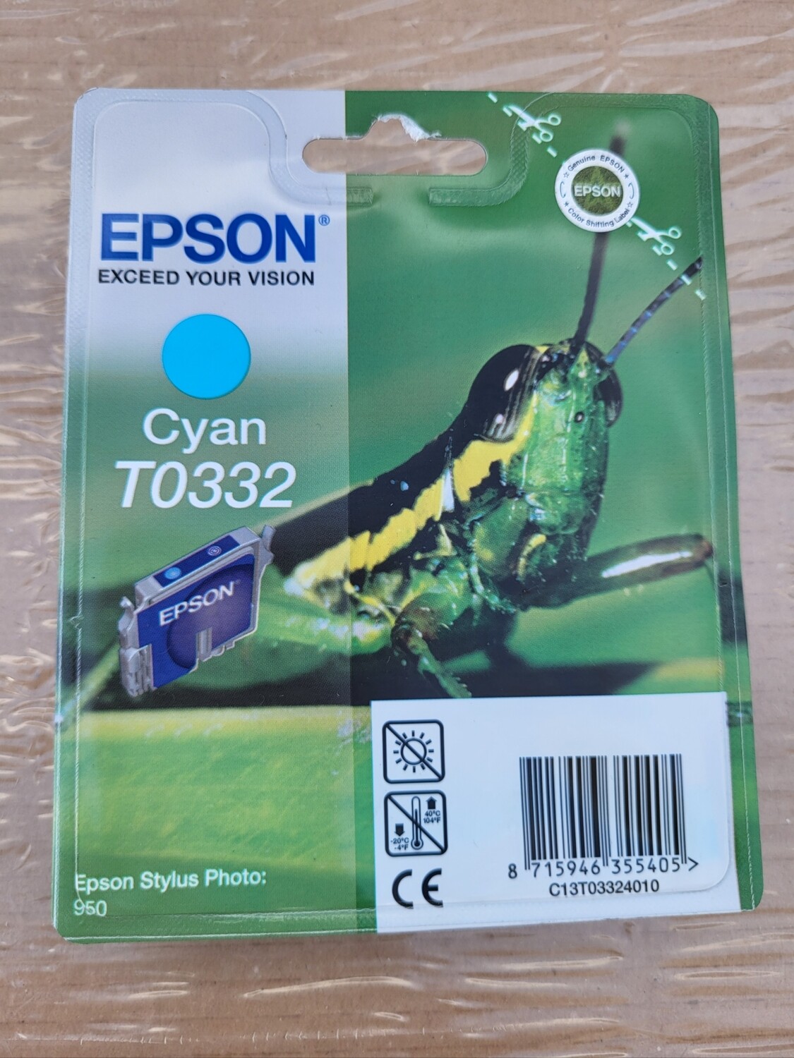 EPSON T0332 CYAN POUR STYLUS PHOTO 950