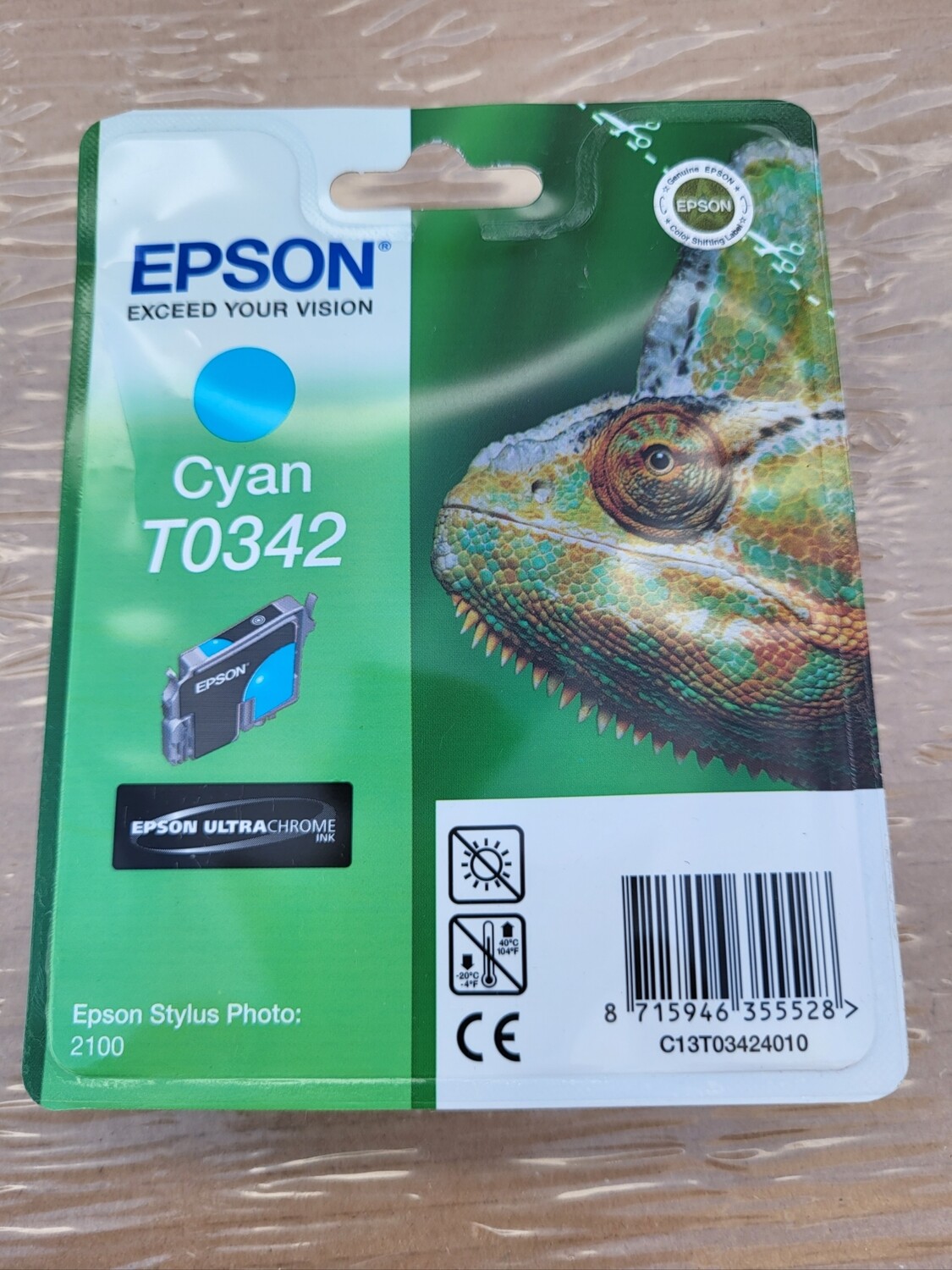 EPSON T0342 CYAN POUR STYLUS PHOTO 2100