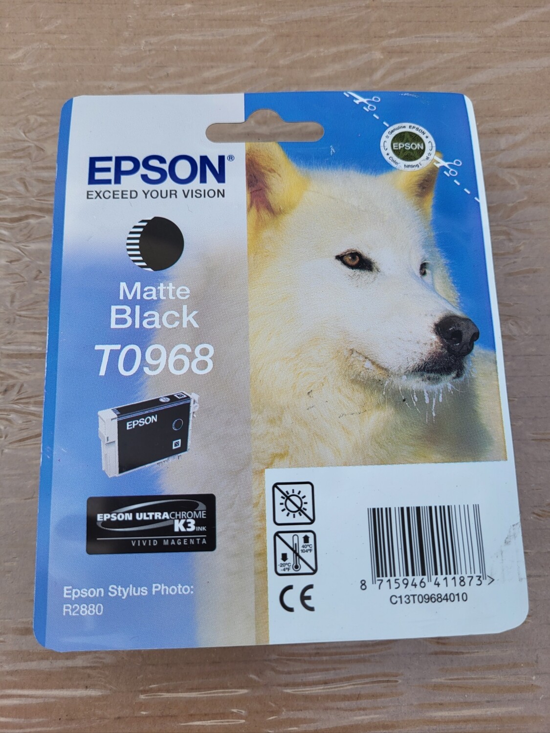 EPSON T0968 BLACK MATTE POUR STYLUS PHOTO R2880