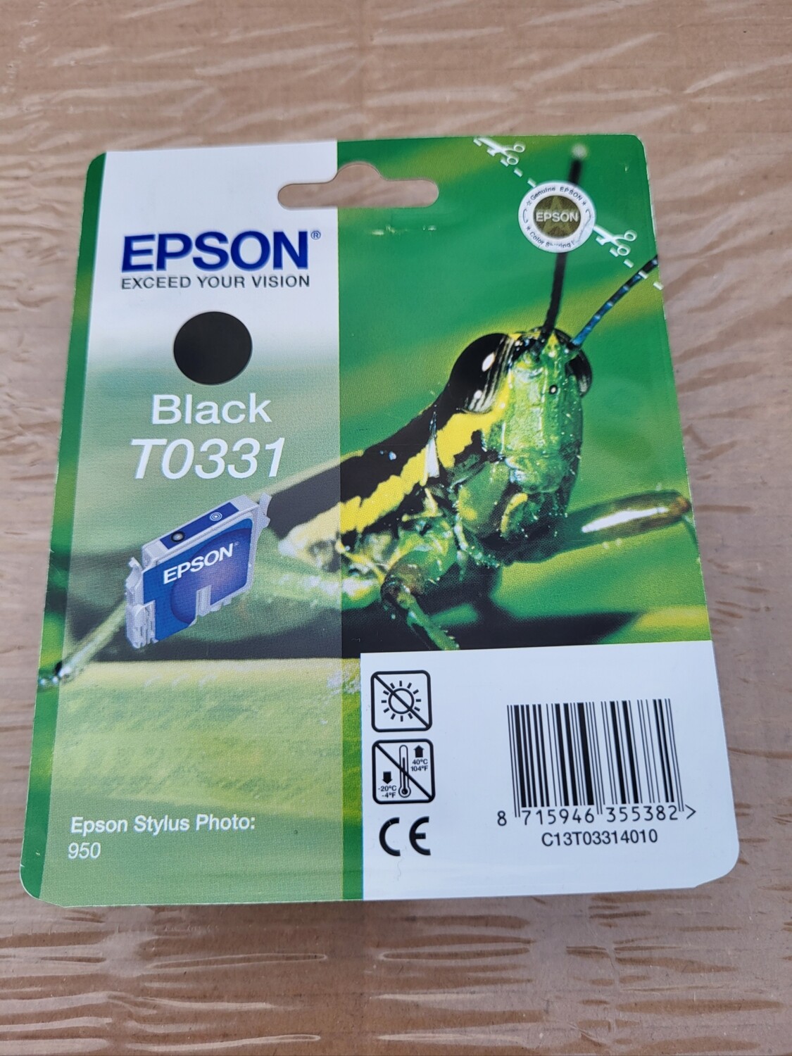 EPSON T0331 BLACK POUR STYLUS PHOTO 950