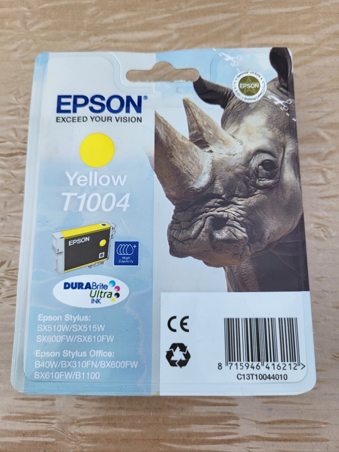 EPSON T1004 YELLOW POUR STYLUS SX510W ETC...
