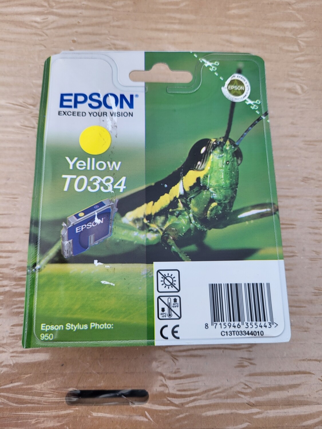 EPSON T0334 YELLOW POUR STYLUS PHOTO 950