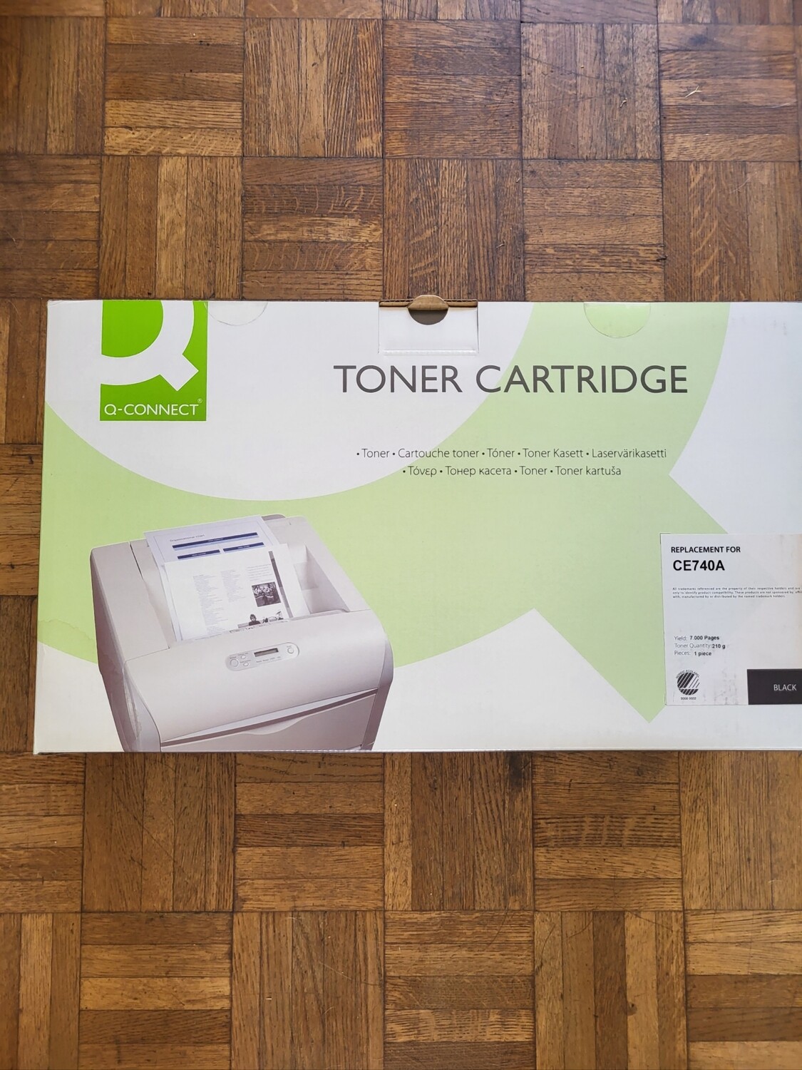 TONER Q-CONNECT BLACK POUR HP COLOR LASERJET CP5225