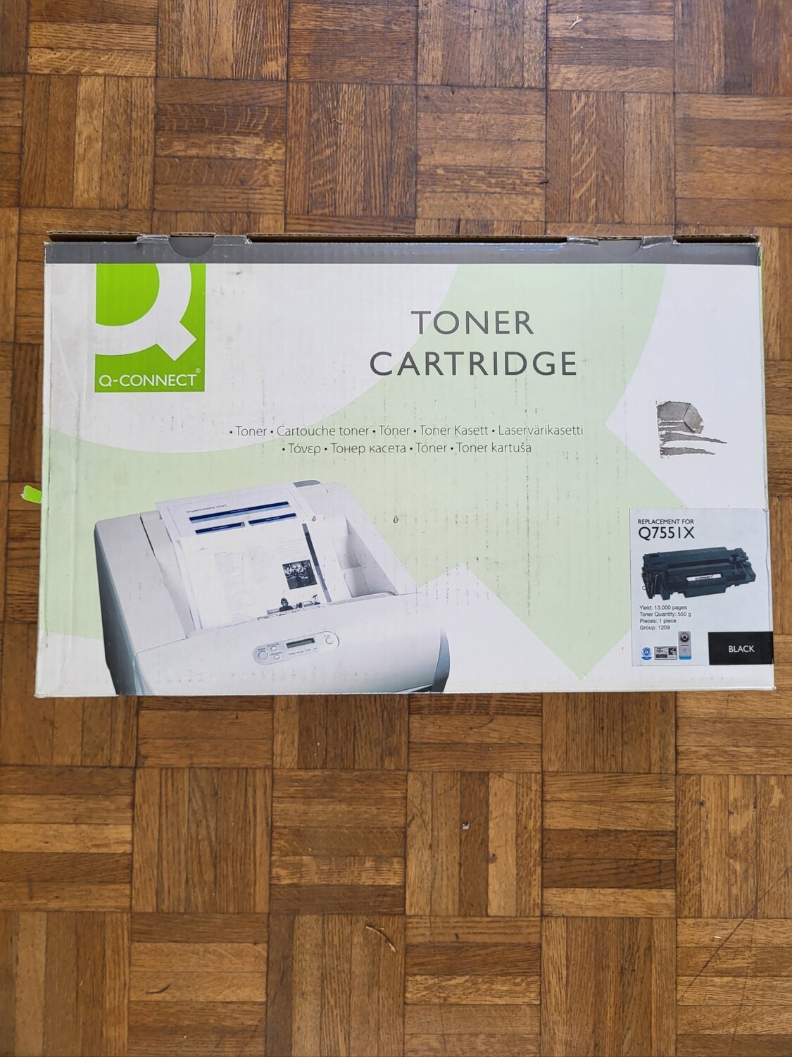 TONER Q-CONNECT BLACK POUR HP LASERJET M3027-M3035-P3005
