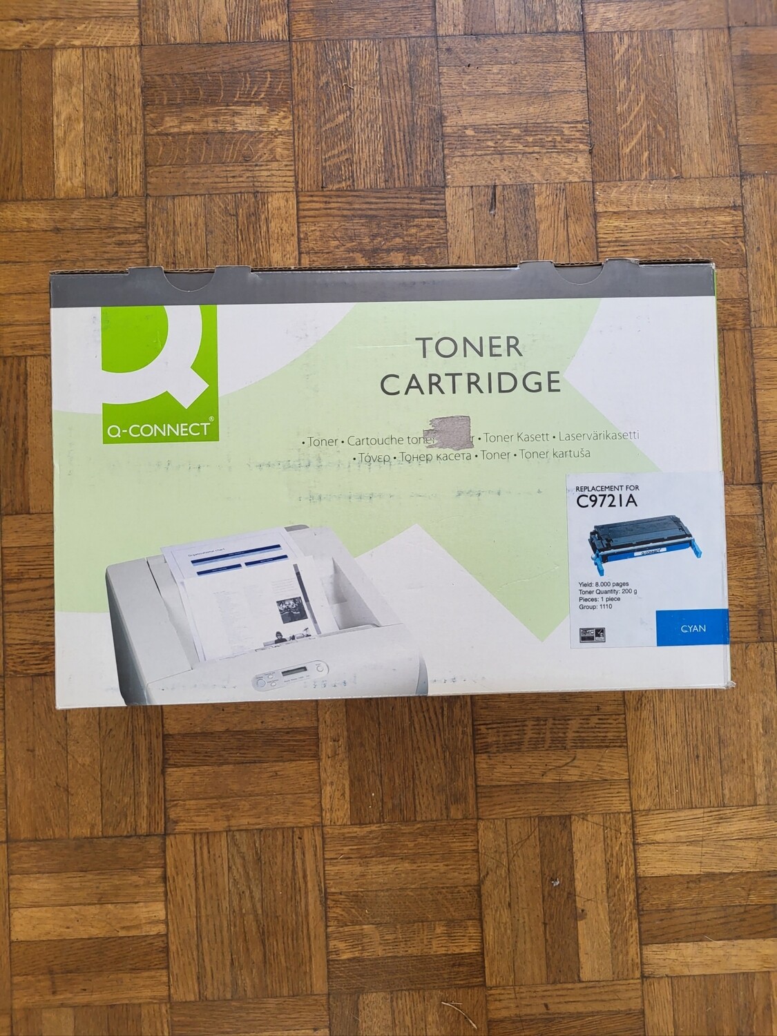 TONER Q-CONNECT CYAN POUR HP COLOR LASERJET 4600-4650