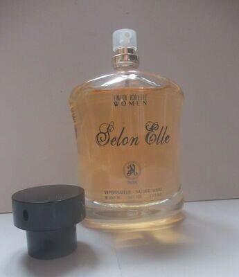 EAU DE TOILETTE FEMME " SELON ELLE " PARIS FLACON 100 ML
