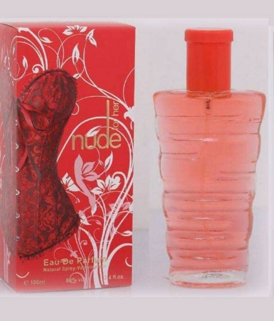 EAU DE PARFUM FEMME " NUDE FOR HER " 100 ML