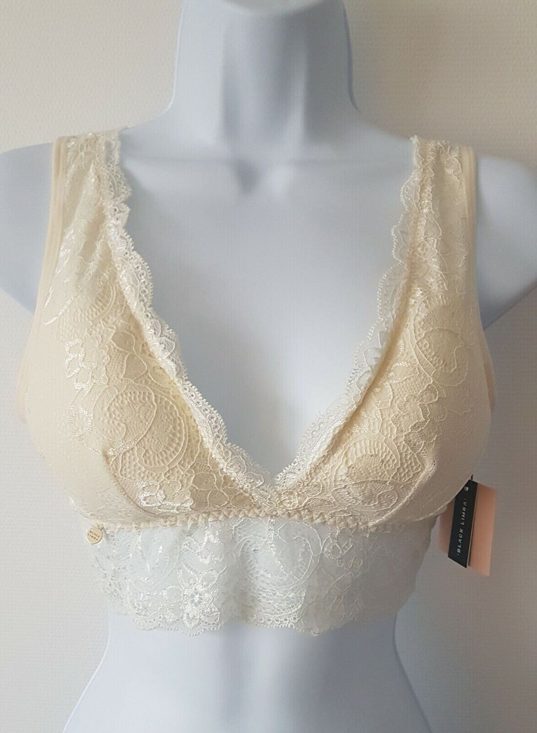 Brassière BLACK LIMBA neuve modèle REGINA MACADAMIA taille M
