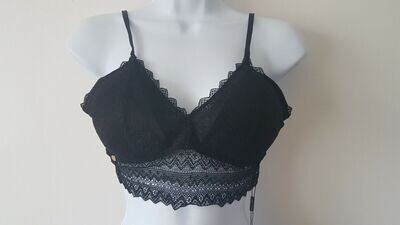 Brassière rembourrée BLACK LIMBA neuve modèle WABI taille L