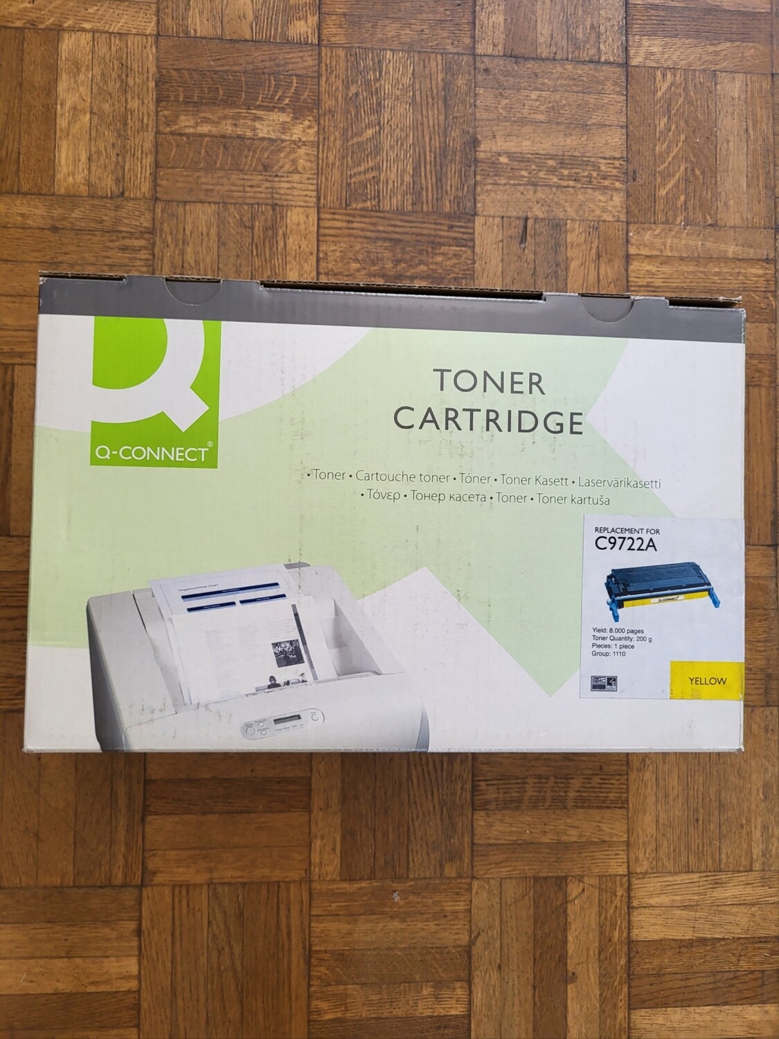 TONER Q-CONNECT YELLOW POUR HP COLOR LASERJET 4600-4650