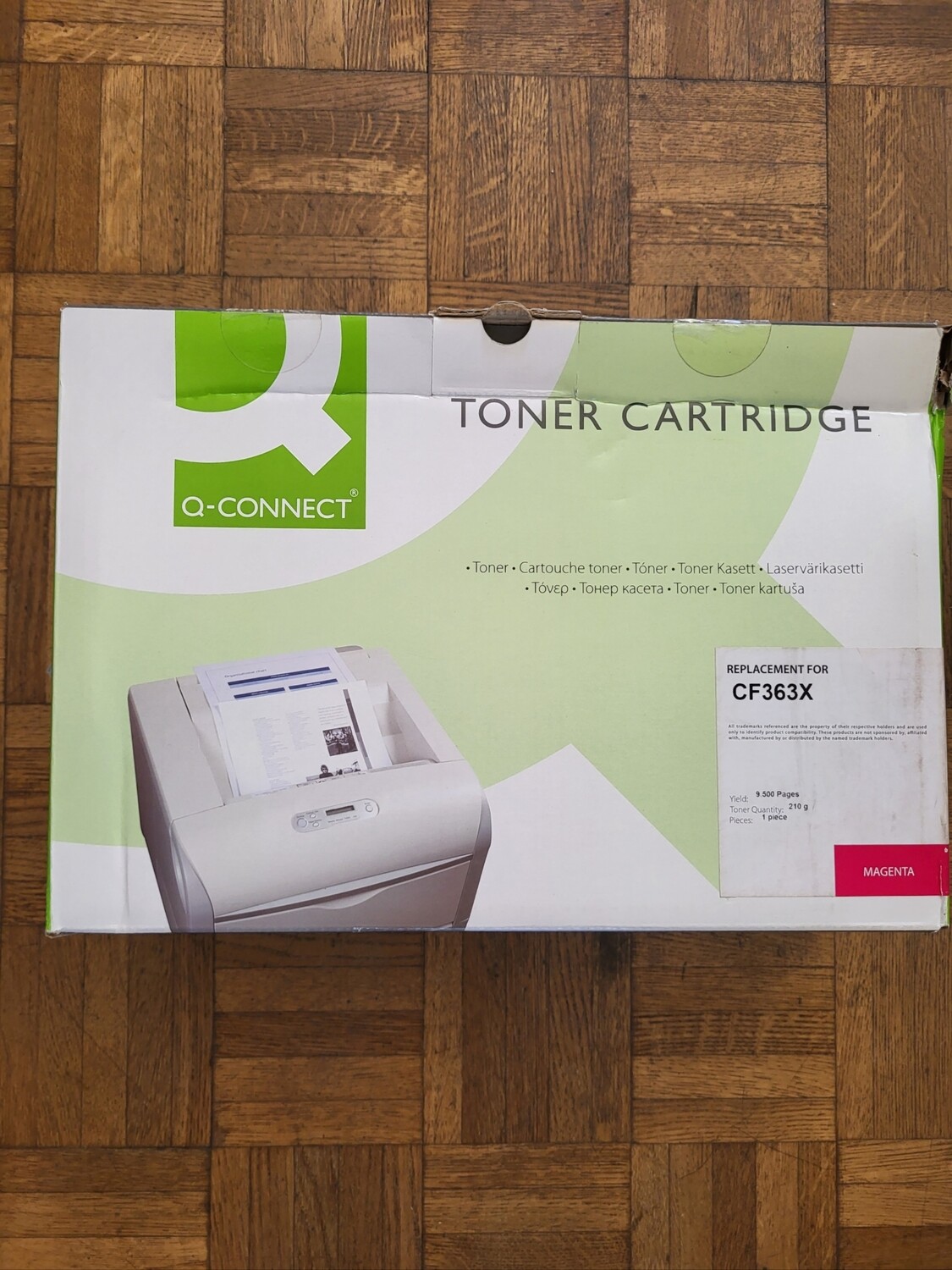 TONER Q-CONNECT MAGENTA POUR HP COLOR LASERJET ENTERPRISE M552DN-M553-MFP M577
