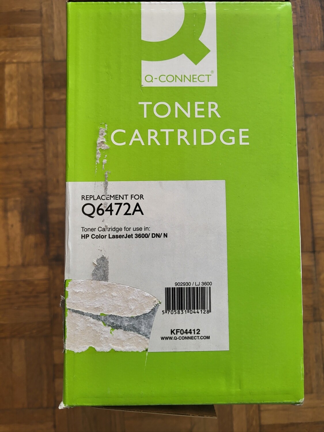TONER Q-CONNECT YELLOW POUR HP COLOR LASERJET 3600/DN/N