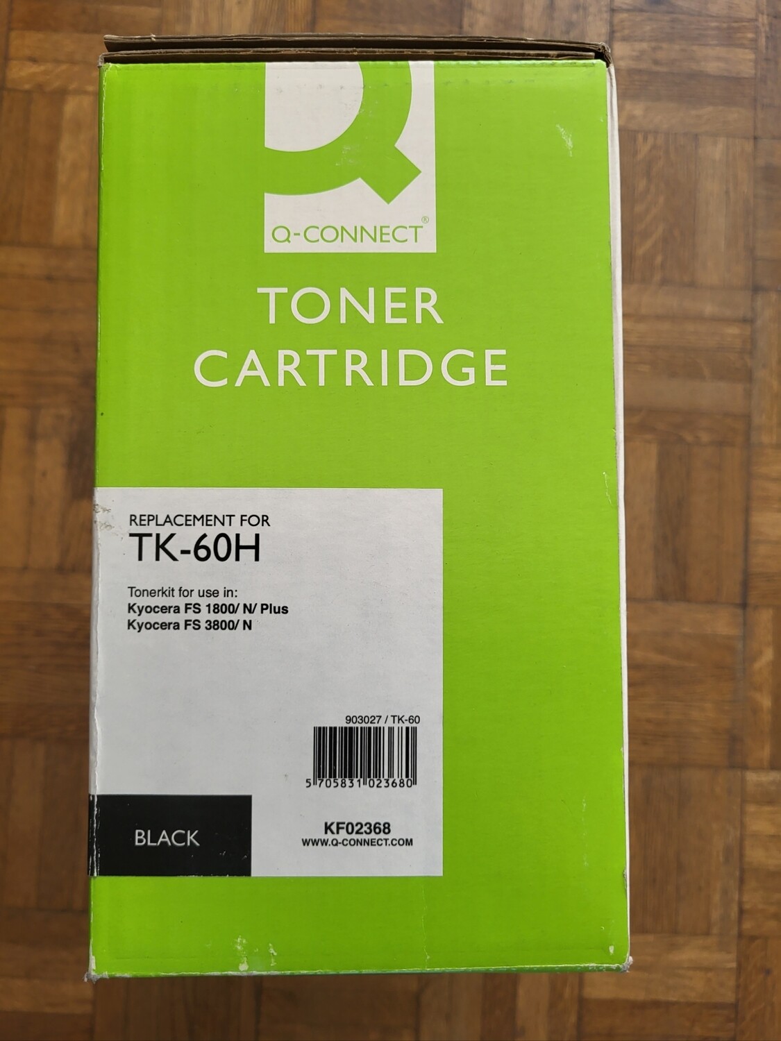 TONER Q-CONNECT BLACK POUR KYOCERA FS 1800/3800