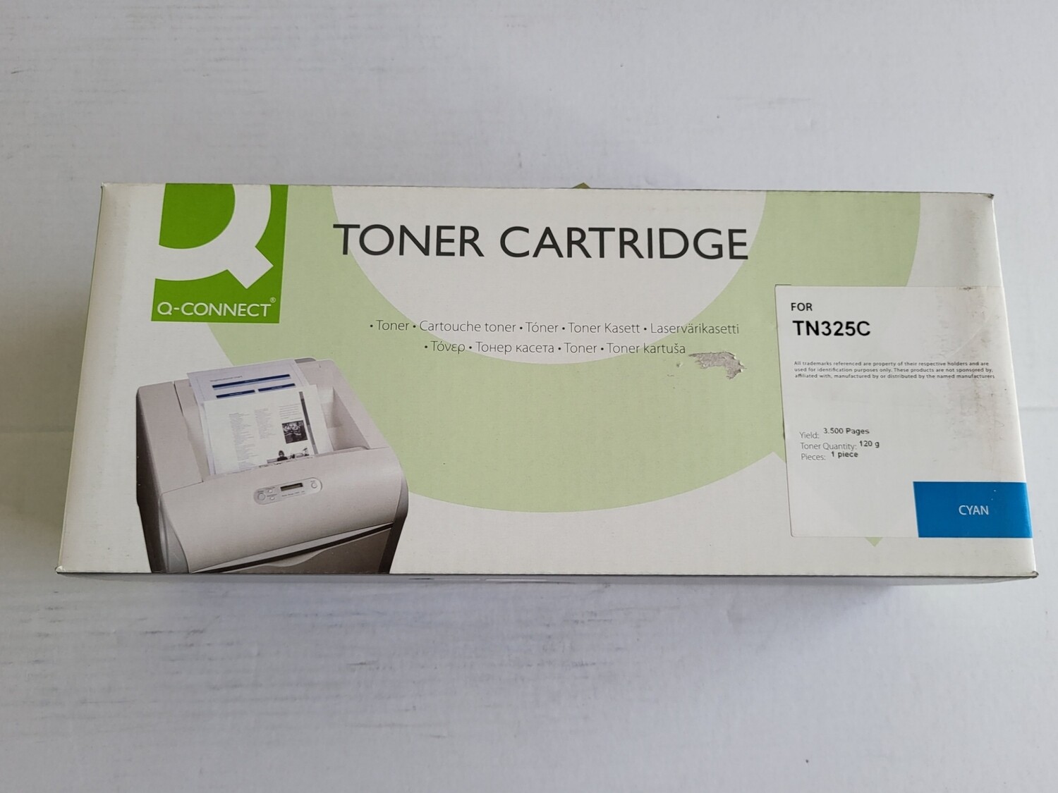 TONER Q-CONNECT CYAN POUR BROTHER
