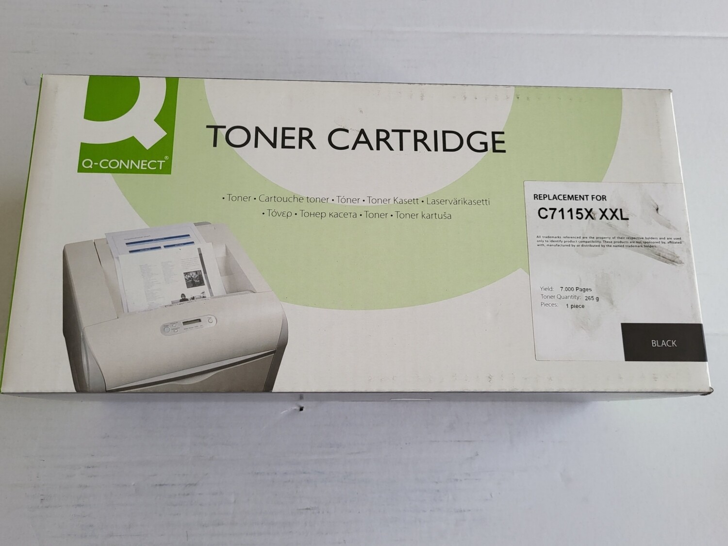 TONER Q-CONNECT BLACK POUR HP LASERJET 1000-1200-1220