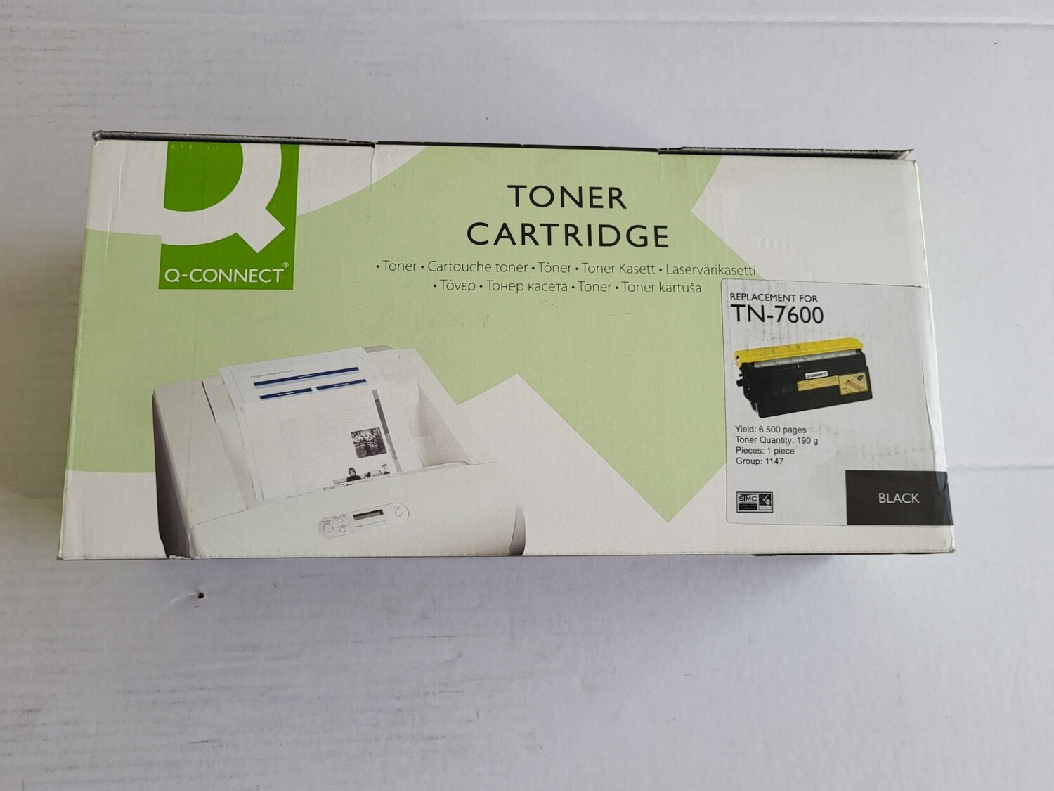 TONER Q-CONNECT BLACK POUR BROTHER
