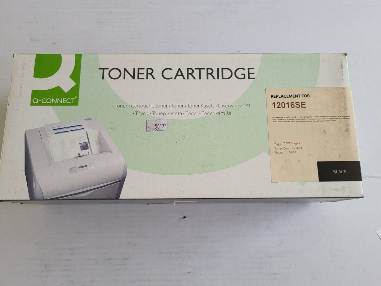 TONER Q-CONNECT BLACK POUR LEXMARK E120/N