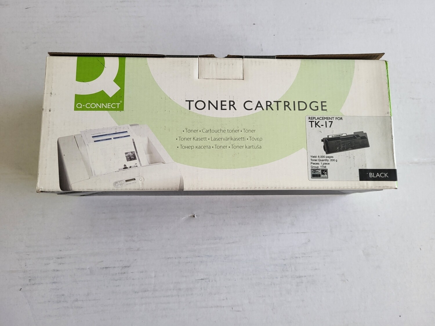 TONER Q-CONNECT BLACK POUR KYOCERA FS1000-1010-1050