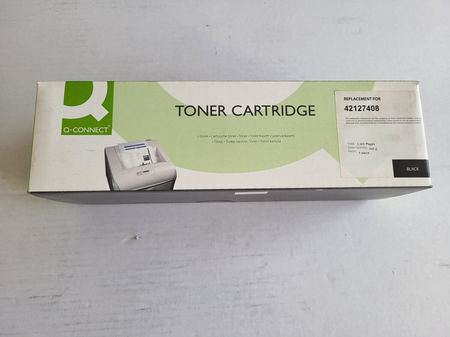 TONER Q-CONNECT BLACK POUR OKI C5100N-5150-5200-5300-5400-5510