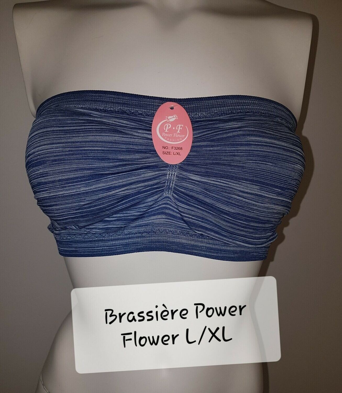 Brassière POWER FLOWER neuve rembourrée taille 40/42