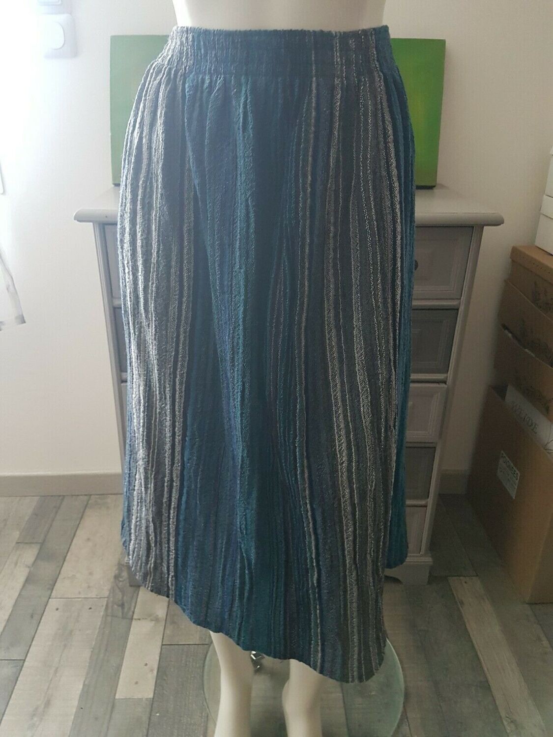 Jupe Vintage année 70 "LE FABRICANT" neuve taille 36/38