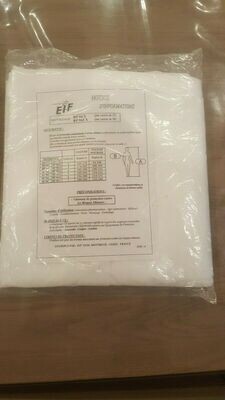BLOUSE DE PROTECTION A USAGE UNIQUE TAILLE L